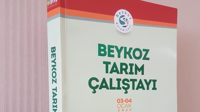 “BEYKOZ TARIM ÇALIŞTAYI KİTABI” ÇIKTI