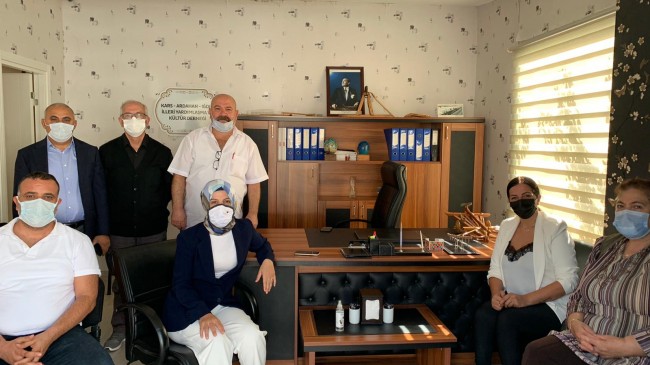 Kaymakam Çiçekli’den Kars-Ardahan-Iğdır Derneği’ne Ziyaret