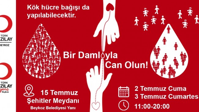 Haydi Beykoz Bir Damlayla Can Olun!