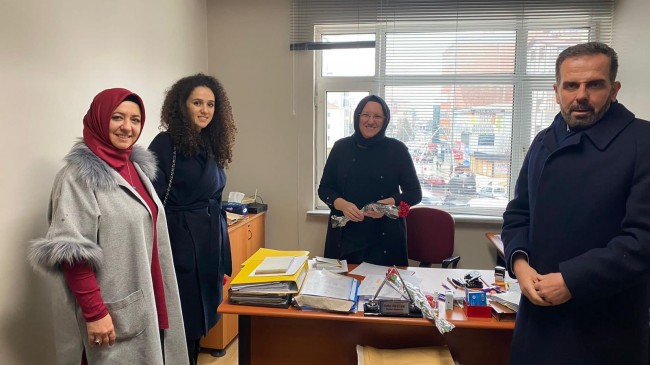 AK Parti Beykoz Kadın Çalışanları Ziyaret Etti