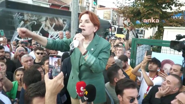 Meral Akşener Beykoz’da Vatandaşlara Seslendi