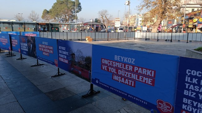 İBB Beykoz’da üst yapı çalışmalarına başladı