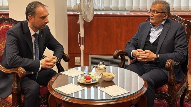 Başkan Aydın’dan Polonya Başkonsolosu Lesniak’a Geçmiş Olsun Ziyareti