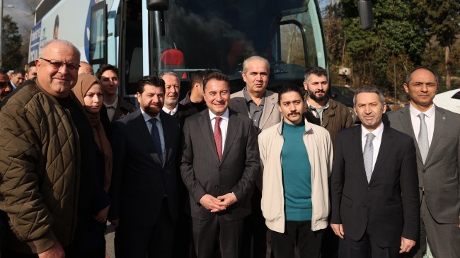 Ali Babacan Beykoz’da, “Asıl bir kişiyi değiştirmek lazım” dedi