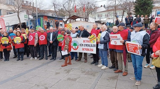 Emekliler Beykoz’da isyan etti