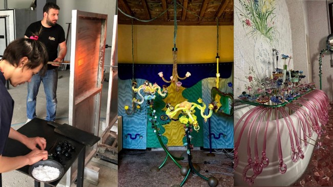 Beykoz camı İtalya’da sergileniyor