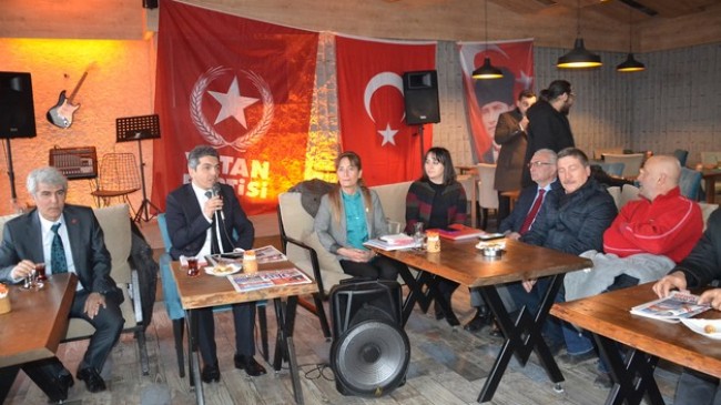 Vatan Partisi Büyükşehir Belediye Başkan Adayı Beykoz’da ziyaretlerde bulundu