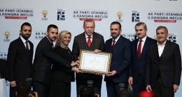 Cumhurbaşkanı Erdoğan’dan Beykoz’a üye ödülü