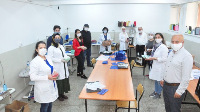 Beykoz Halk Eğitimi Merkezi Koruyucu Maskelerin Dağıtımına Başladı