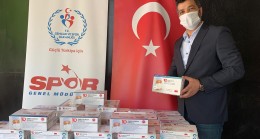 Beykoz Gençlik ve Spor İlçe Müdürlüğü Sporculara Maske Dağıtıyor