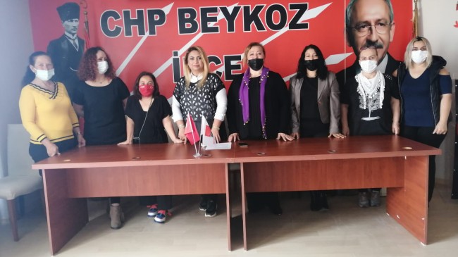 CHP Beykoz Kadın Kolları “İstanbul Sözleşmesi’nden Vazgeçmiyoruz”