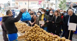 Kaftancıoğlu Beykoz’da Halk Pazarlarını Ziyaret Etti