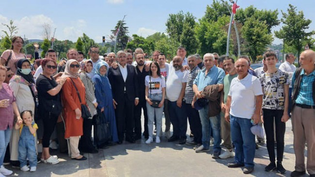 Beykoz Tokatköy Kentsel Dönüşüm Mağdurları Murat Aydın ile Görüştü