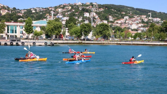 Boğaz’da Su Sporları Nostaljisi Yaşandı 