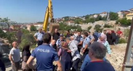 Beykoz’da olaylı yıkım: Polis havaya ateş açtı