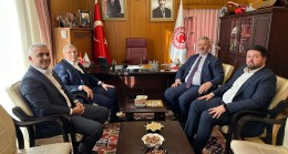Başkan Aydın Bazı temaslarda bulunmak üzere Ankara’ya gitti