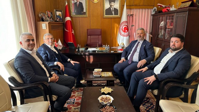 Başkan Aydın Bazı temaslarda bulunmak üzere Ankara’ya gitti