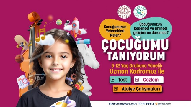 “ÇOCUĞUMU TANIYORUM” BAŞVURULARI BAŞLADI