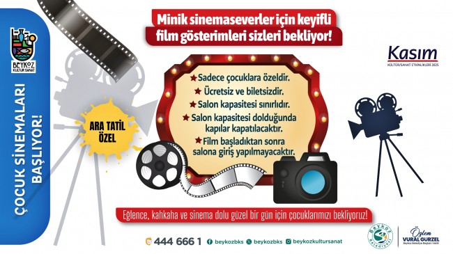 Beykoz’da Ara Tatil Dolu Dolu Geçecek