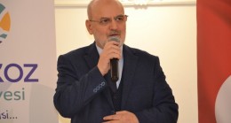 Çelikbilek ilçe eşrafı ile vedalaştı