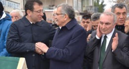 Ekrem İmamoğlu Paşabahçe’de cenazeye katıldı