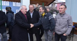 COŞKUN TOSUN’U KAR YAĞIŞI DA DURDURAMADI