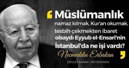 SP Beykoz Merhum Prof. Necmettin Erbakan’ı andı