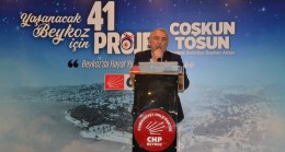 Coşkun Tosun 41 Maddeden oluşan projelerini tanıttı