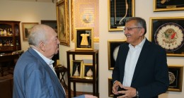 Başkan Murat Aydın, Türk Sinemasının Hafızası Türker İnanoğlu’nu ziyaret Etti