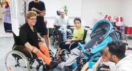 Milli oyuncudan TOFD Beykoz’a ziyaret