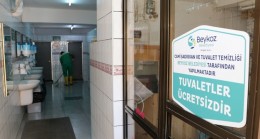 Beykoz’da Cami Tuvaletleri Işıl Işıl