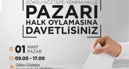 BEYKOZ’DA HALK OYLAMASIYLA DEMOKRASİ ŞÖLENİ YAŞANACAK