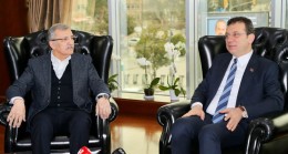 Ekrem İmamoğlu Murat Aydın’ı ziyaret etti.