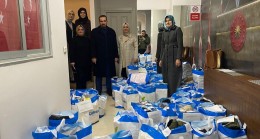 AK BEYKOZ KADINLARI MİNİK YÜREKLERİ ISITIYOR