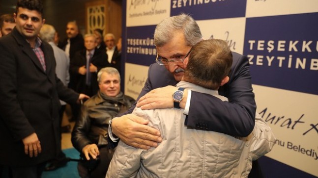 Murat Aydın 20 yıl aradan sonra Zeytinburnu’na veda etti