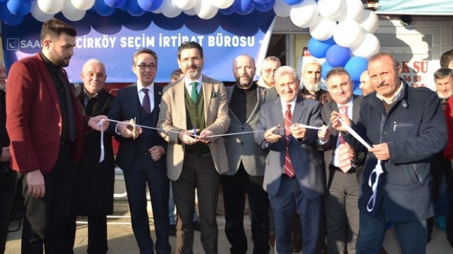 Saadet Partisi İncirköy İrtibat Bürosu açıldı