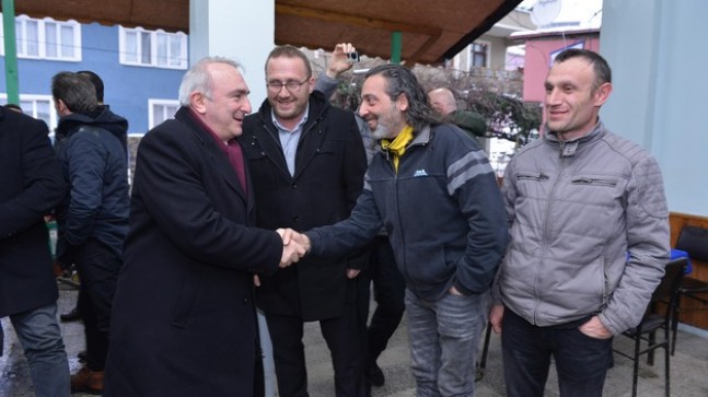 COŞKUN TOSUN’U KAR YAĞIŞI DA DURDURAMADI