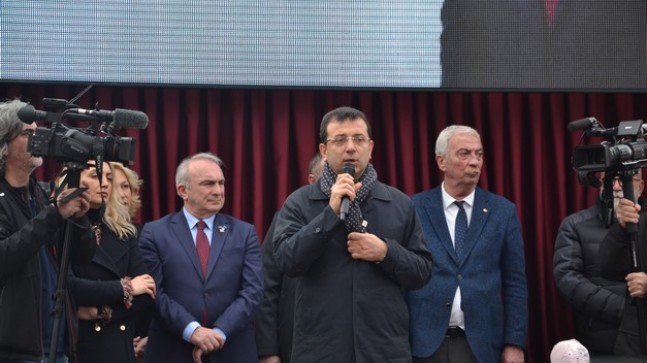 CHP İstanbul Büyükşehir Belediye Başkan Adayı Ekrem İmamoğlu, Beykozlularla buluştu.