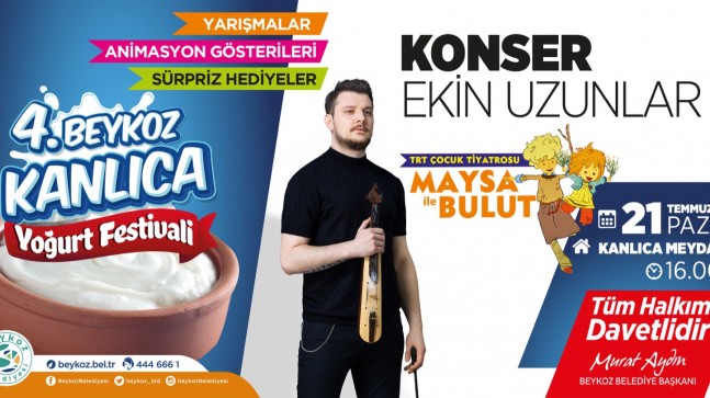 TARİHİ KANLICA YOĞURDU FESTİVALİ BAŞLIYOR