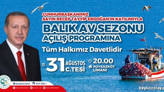 CUMHURBAŞKANI ERDOĞAN POYRAZKÖY’DE “VİRA BİSMİLLAH” DİYECEK