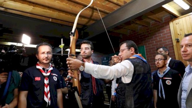 İBB Başkanı İmamoğlu Beykoz’da ok attı