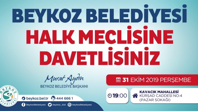 Halk Meclisi Kavacık Mahallesi’yle Başlıyor