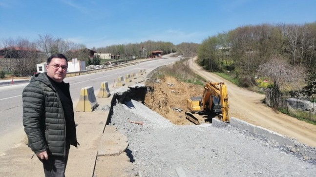 Sataloğlu: “Alibahadır yolu yüzünden artık kimsenin evine kor ateşi düşmeyecek”