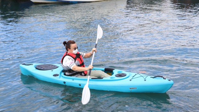 Boğaz’da Kano Keyfi Başladı