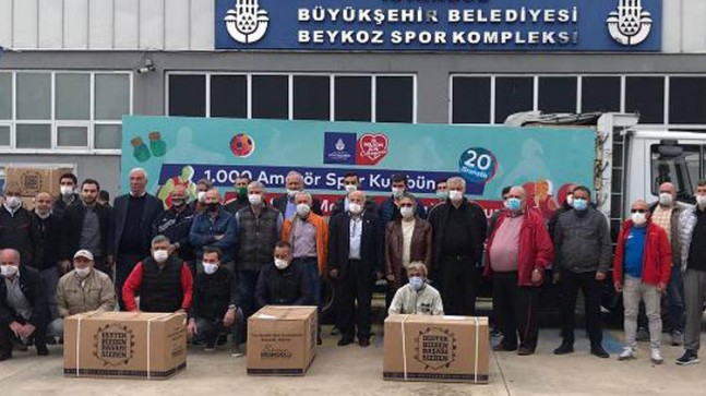 İBB’den Beykoz’un Spor kulüplerine Yardım