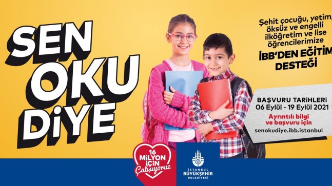 İBB’den eğitim desteği!