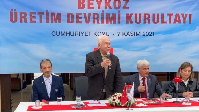 Perinçek Beykoz’da Üreticilerle Buluştu