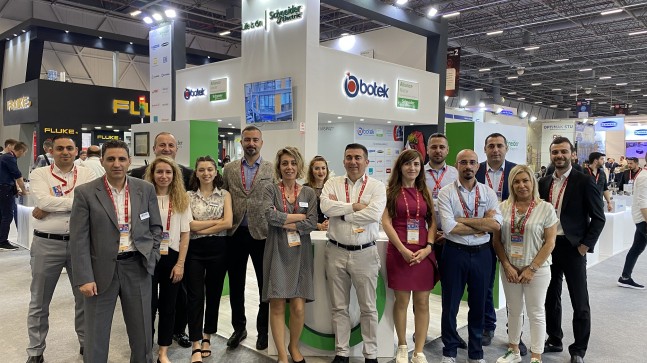 WIN Eurasia Fuarı’nda Botek standına büyük İlgi