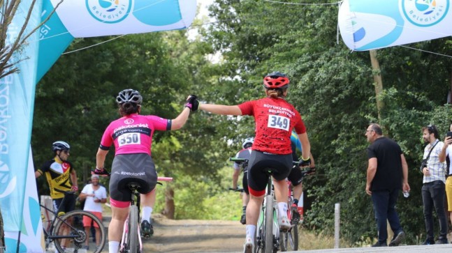 Beykoz’da Sporcular, Polonezköy Dostluk MTB Yarışı’nda Ter Döktü