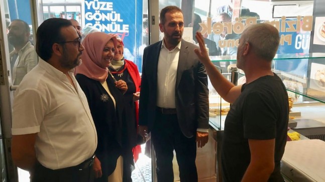 AK PARTİ BEYKOZ 45 MAHALLEDE ESNAF İLE BULUŞTU